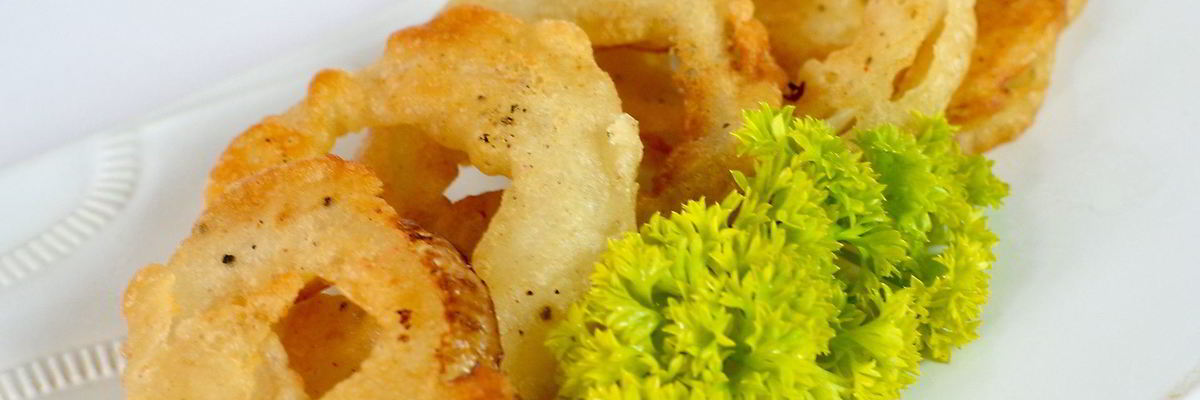 Рецепт Луковых колец в пивном кляре