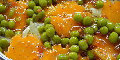 Шаг 5: маринованной скумбрии с горошком