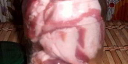 Шаг 2: маринованного сала с чесноком