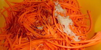 Шаг 4: моркови по-корейсков