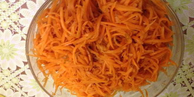 Рецепт морковки по-корейски