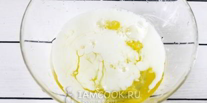 Шаг 3: белкового омлета ны пару в мультиварке