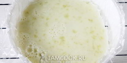 Шаг 4: белкового омлета ны пару в мультиварке