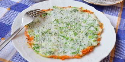 Шаг 7: белкового омлета с морковью