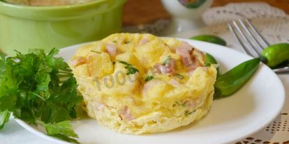 Шаг 13: быстрого омлета в микроволновке