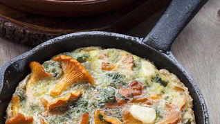 Рецепт Фриттаты с лисичками