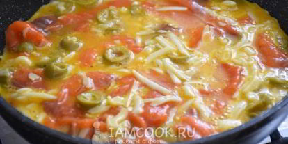 Шаг 7: фриттаты с лососем и сыром