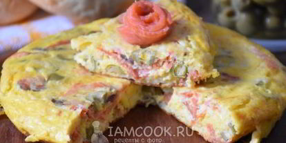 Шаг 8: фриттаты с лососем и сыром