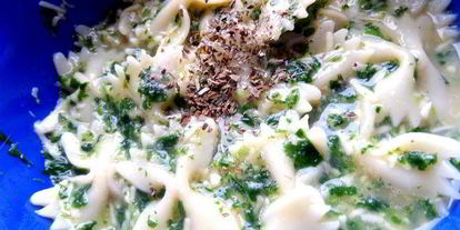 Шаг 14: фриттаты с макаронами и шпинатом