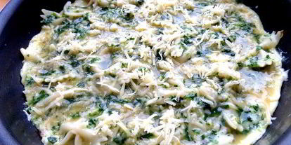 Шаг 17: фриттаты с макаронами и шпинатом