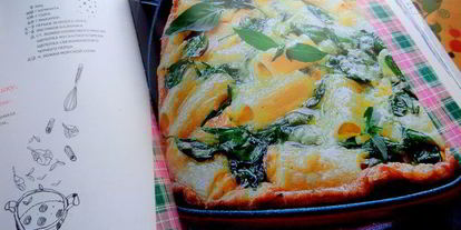 Шаг 20: фриттаты с макаронами и шпинатом