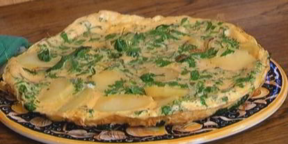 Шаг 9: испанского омлета со шпинатом