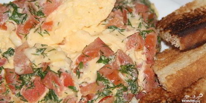 Рецепт омлета на пару в микроволновке