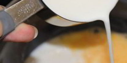 Шаг 1: омлета на пару в микроволновке