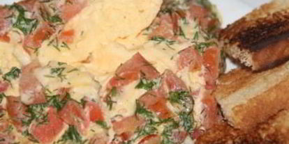 Шаг 7: омлета на пару в микроволновке