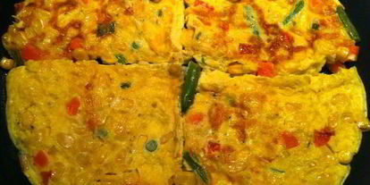 Шаг 4: омлета omelette minestrone