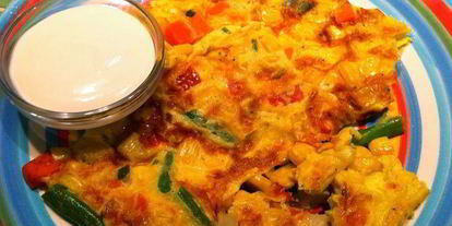 Шаг 5: омлета omelette minestrone