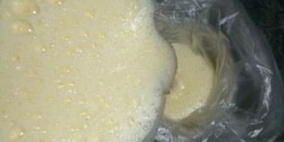 Шаг 1: омлета пышного