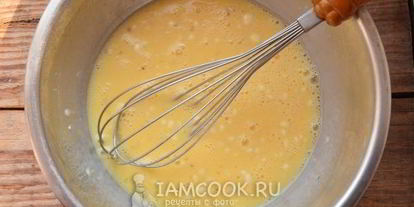 Шаг 4: омлета с фаршем в духовке