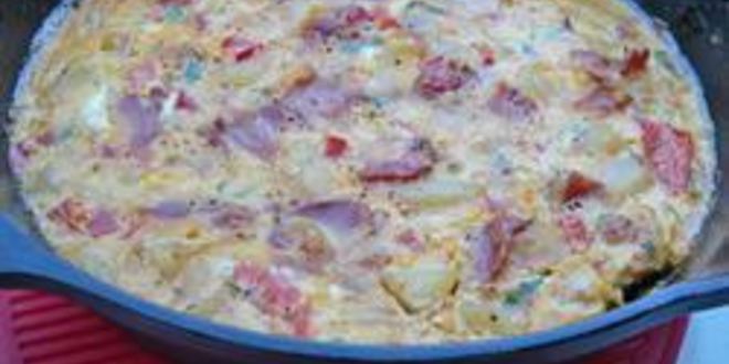 Рецепт омлета с грибами в духовке