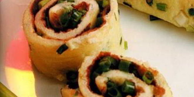 Рецепт омлета с изюмом