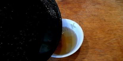 Шаг 3: омлета с картофелем