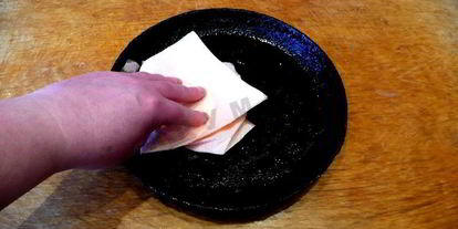 Шаг 4: омлета с картофелем