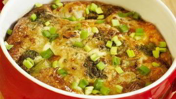 Рецепт Омлета с цветной капустой и брокколи