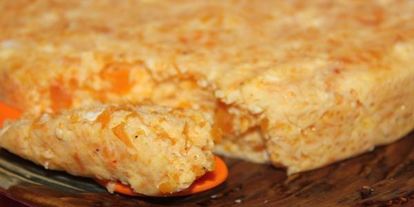 Шаг 4: омлета с тыквой и творогом на пару