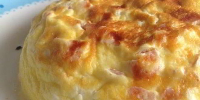 Рецепт омлета с ветчиной в мультиварке