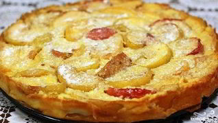 Рецепт Омлета с яблоками