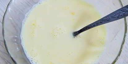 Шаг 1: омлета в микроволновке