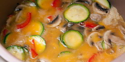 Шаг 4: омлета в мультиварке