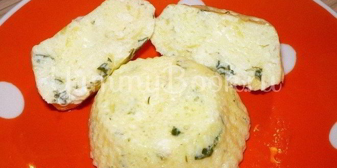 Рецепт Парового омлета с творогом из мультиварки