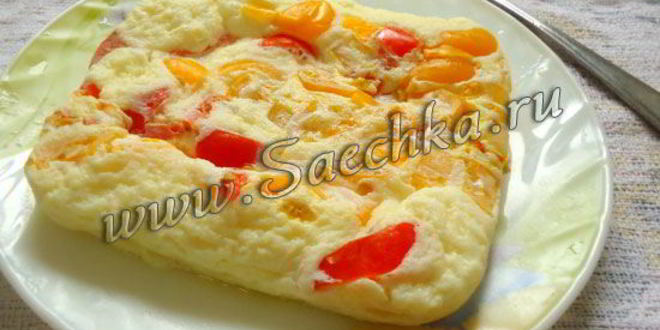 Рецепт парового омлета в мультиварке