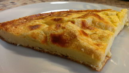 омлет на сковороде