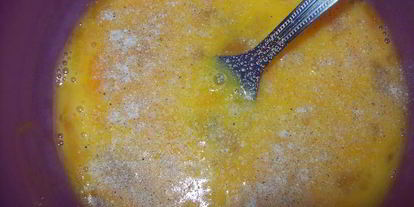 Шаг 5: сметанного омлета с грибами