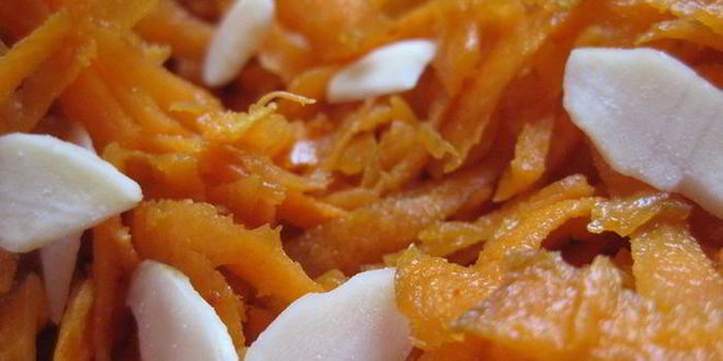 Рецепт острой закуски из морковки