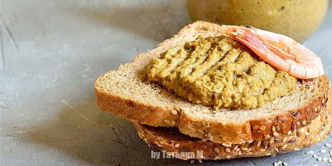 Рецепт Диетического паштета из морепродуктов