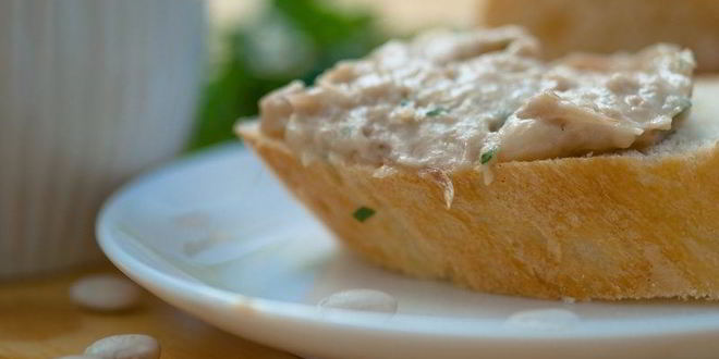 Рецепт фасолевого паштета