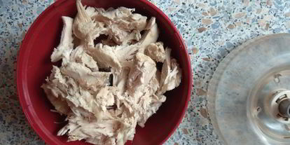 Шаг 1: куриного паштета