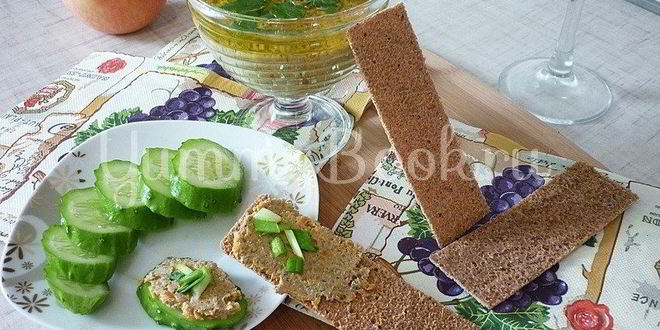 Рецепт куриного печеночно-мясной паштет