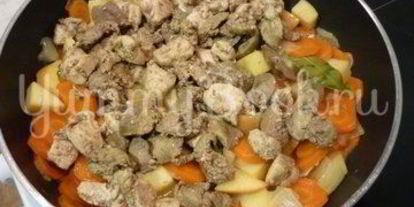 Шаг 10: куриного печеночно-мясной паштет