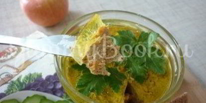 Шаг 19: куриного печеночно-мясной паштет