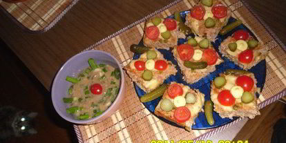 Шаг 10: мясных паштетик с рисом и зеленым горошком