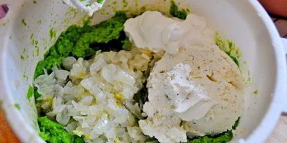 Шаг 4: нежного паштета из зеленого горошка