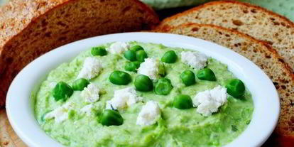 Шаг 6: нежного паштета из зеленого горошка