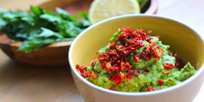 Шаг 3: паштета из авокадо