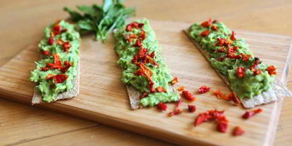 Шаг 4: паштета из авокадо