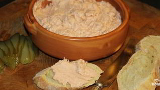 Рецепт Паштета из горбуши